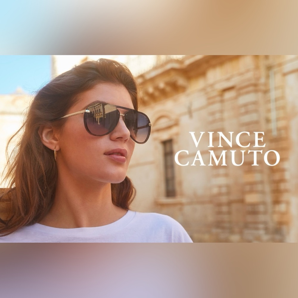 VINCE CAMUTO Vc991  100% Uv Protective Women's Aviator Pilot Sunglasses 65 Mm
